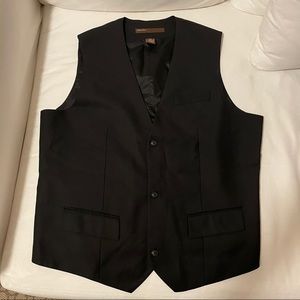 PERRY ELLIS | MEN | VEST | BLK | XXL